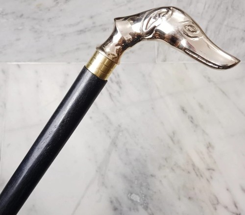 Walking cane brass stick - walking,