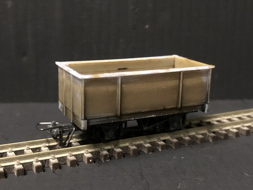 Oo9 narrow gauge dump - gauge, cart