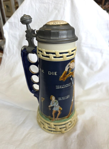 Vintage mettlach stein 2718 - vintage,
