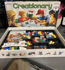 Lego Games 3844 Creationary - with Minifigure, Microfigure and Box