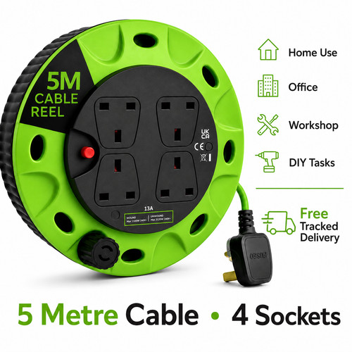Cable reel extension lead - reel,