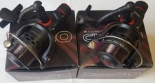 2x NGT CKR30 CARP COARSE FLOAT FEEDER FISHING REELS 1BB REEL WITH 8LB LINE