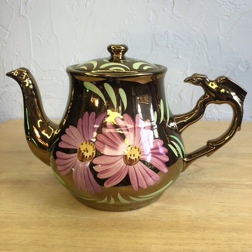 Wade pottery copper luster - wade,