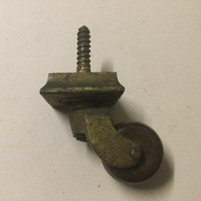 Antique Castor Brown Porcelain