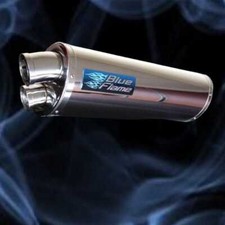 Honda VFR750 1994-1997 Exhaust Silencer Muffler - Twin Port - Stainless Steel 