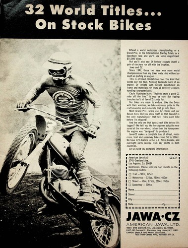 1972 jawa motocross - 1972,