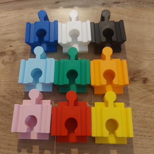 Track adaptor for duplo - track,