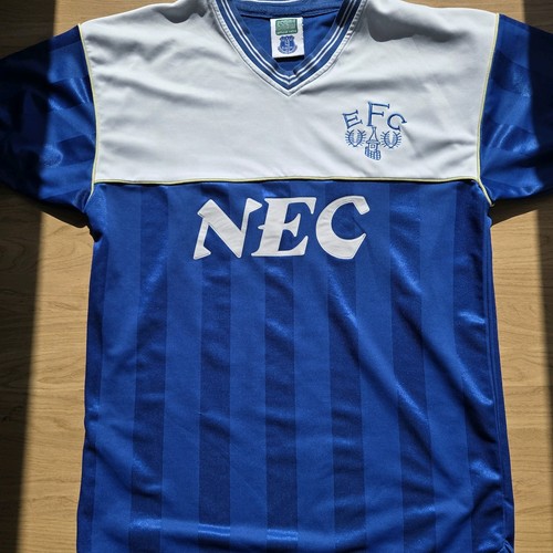 Everton 1985 home shirt - home,