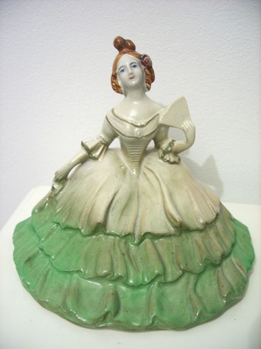 Vintage art deco crinoline - art,