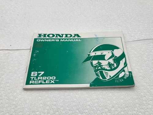 1987 honda tlr200 reflex - 1987,