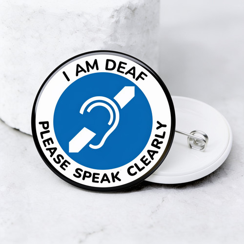 Deaf please speak clearly - am,