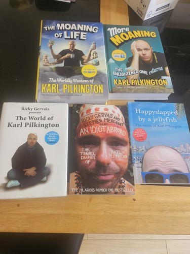 Karl pilkington books 5 - pilkington, x