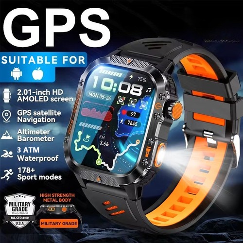 Military gps smart watch - military,