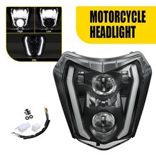 Motorcycle Motorbike Headlight Lamp For Ktm Exc Excf Xcf Xcw Sx Enduro Dirt Bike