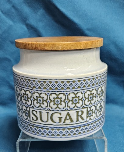 Vintage hornsea pottery blue - vintage,