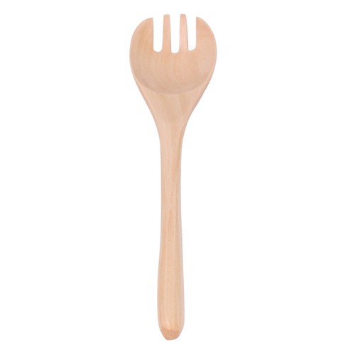 Salad fork wooden - wooden,