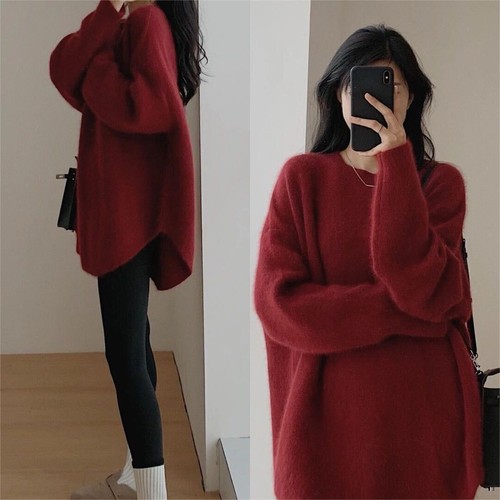 Lady knitted top - knitted,