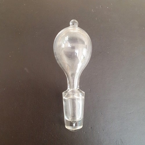 Vintage hand blown clear - vintage,