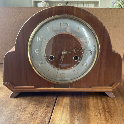 Vintage mantle clock - vintage,