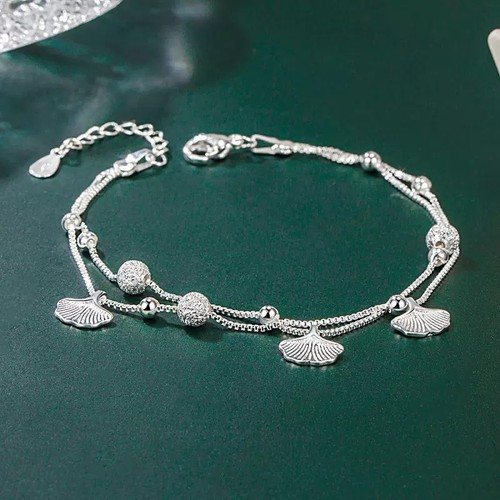 925 sterling silver leaf - 925,