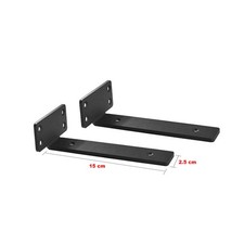 2/4/6Pcs Floating Shelf