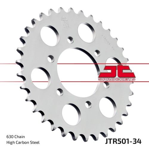 Rear sprocket tooth pitch - rear,