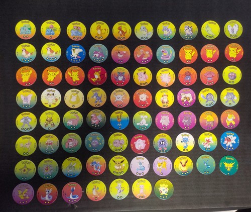 Pokemon tazo pogs - pokemon,
