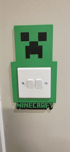 Minecraft creeper light switch - minecraft,