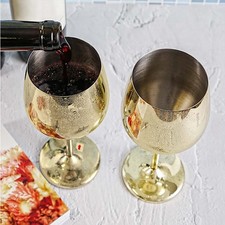 Stainless Steel Wine Glass