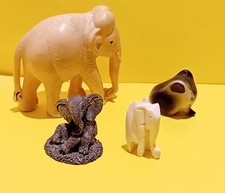 X4 Vintage Elephant Ornaments