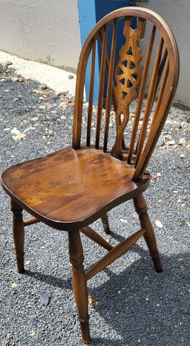 Antique elm ash windsor - antique, &