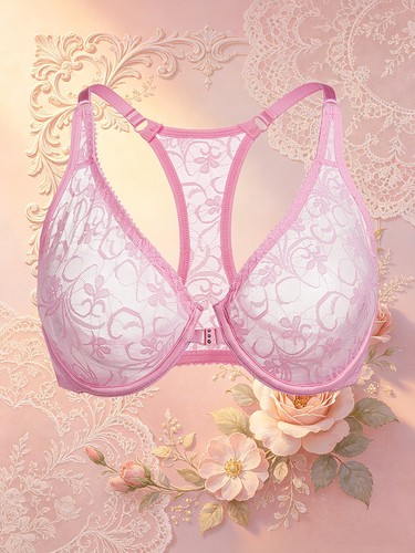 Women bras hot front - hot, closure