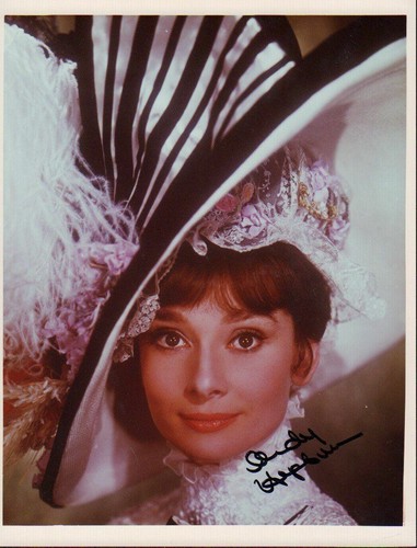 Audrey hepburn signed fair - hepburn,