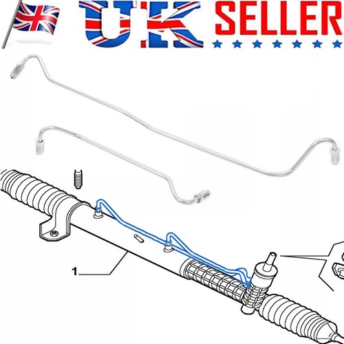 Power steering rack - pipes, for