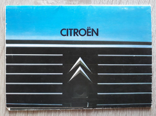 Citroen range brochure 1980 - citroen,