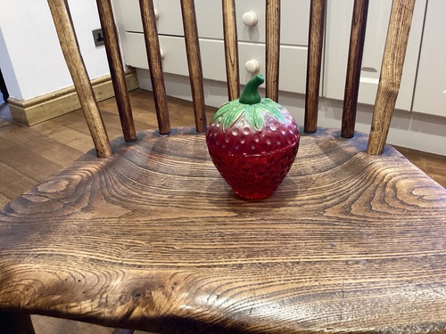 Glass strawberry jam - jam, pot
