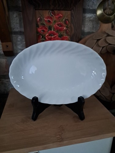 Johnson bros plain white oval - johnson,