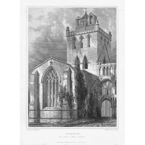 Jedburgh abbey the tower - abbey, &