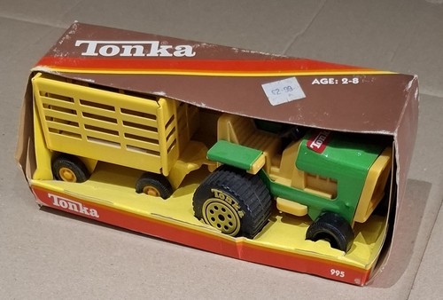 Tonka tractor stake - tractor, &