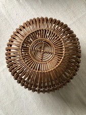 Wicker and Rattan Lobster Pot