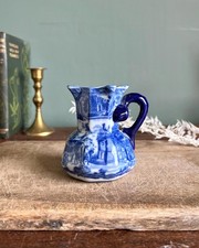 Vintage Ironstone Blue and