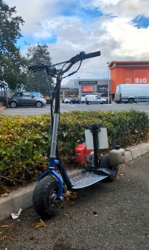 Road legal petrol scooter