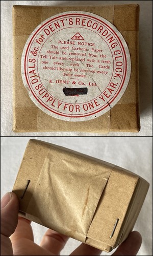 Vintage sealed box dent - vintage, of