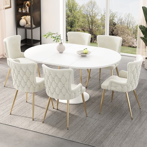 Velvet dining chairs - dining,