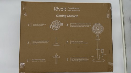 Levoit quiet pedestal - fan, 20db