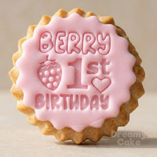Custom Berry 1st Birthday