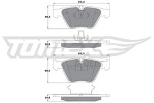 FRONT BRAKE PAD SET DISC BRAKE