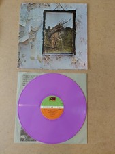 Led Zeppelin  IV  Lilac Vinyl  1971 First Press