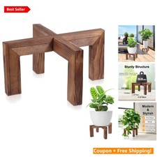 Handmade Pine Wood Flower Pot