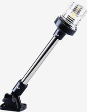 White Led Fold Down Boat Stern